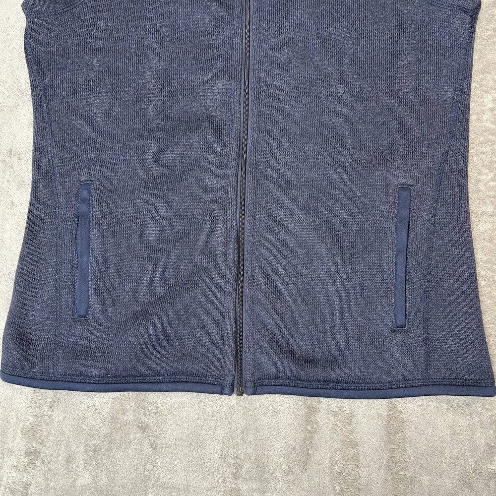 Patagonia Women's Better Sweater Full Zip Vest - Dark Blue New Size Medium - NWT - Picture 3 of 16